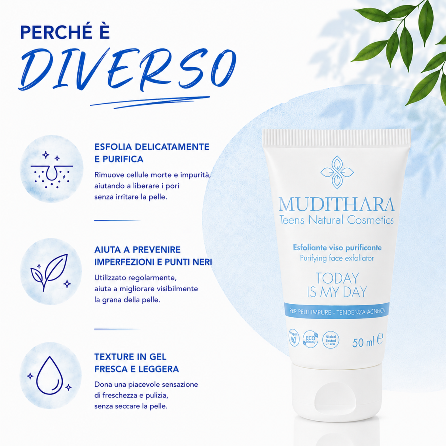 TODAY IS MY DAY - Facial exfoliator 50ml