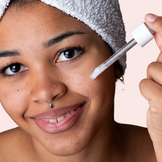 Siero punti neri brufoli sottopelle