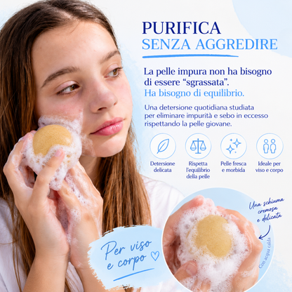 I'M STRONG Detergente viso solido 80gr