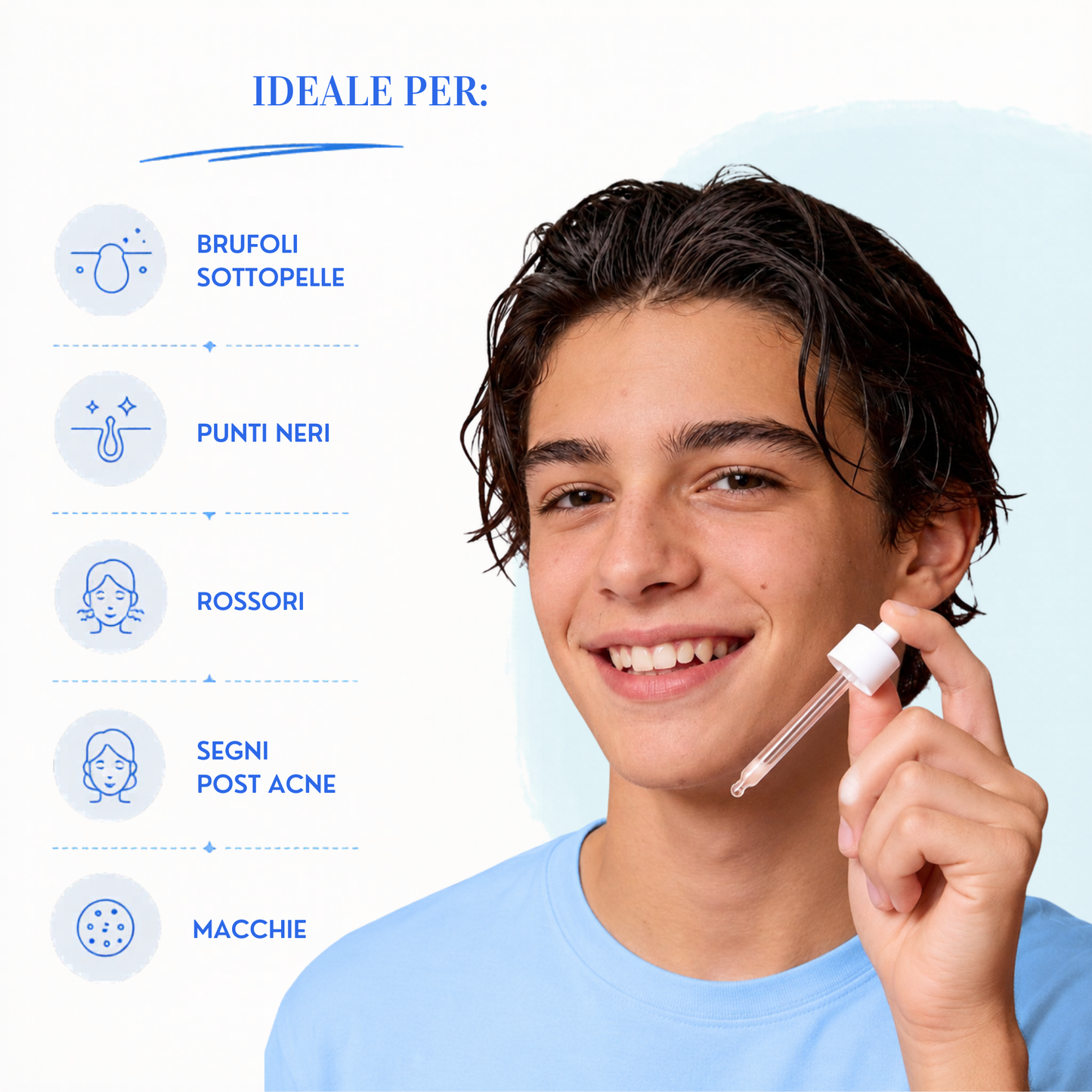 siero macchie post acne adolescenti