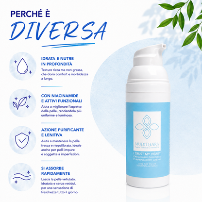 I TRUST MY HEART          Crema corpo purificante 50ml