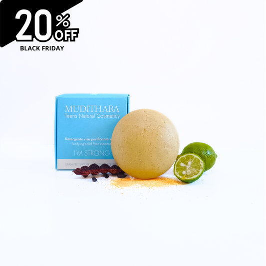 I'M STRONG Purifying face cleansing bar 80gr