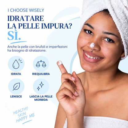 I CHOOSE WISELY   Crema viso purificante & idratante 50ml