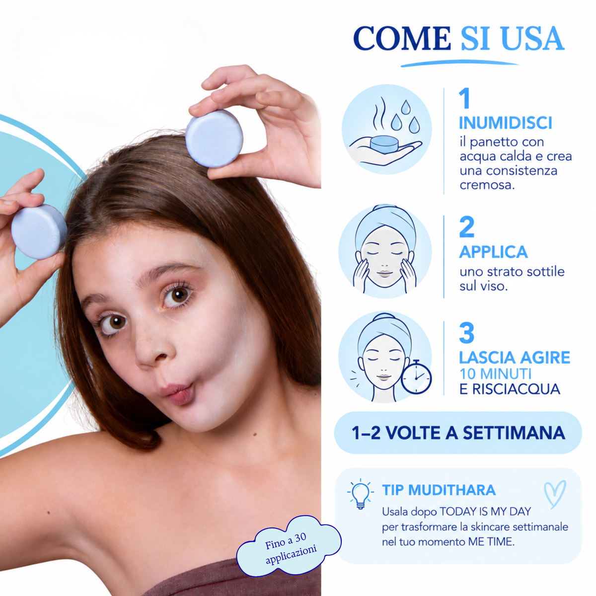 MY LIFE IS FUN Maschera viso solida 30gr