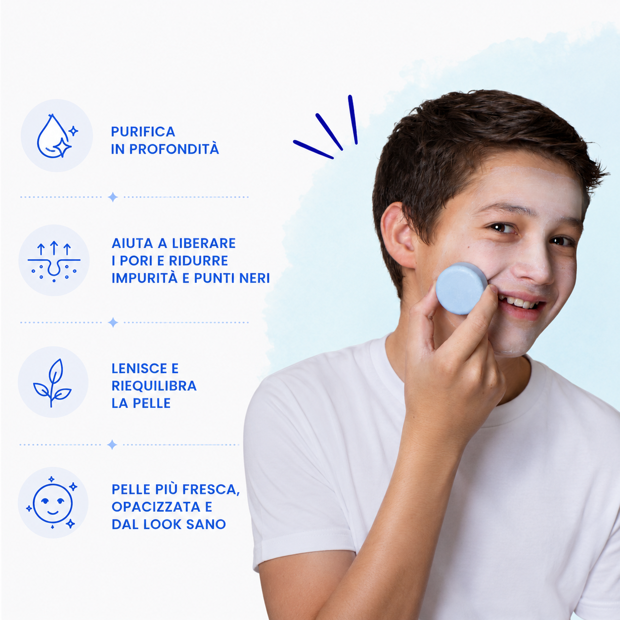 MY LIFE IS FUN Maschera viso solida 30gr
