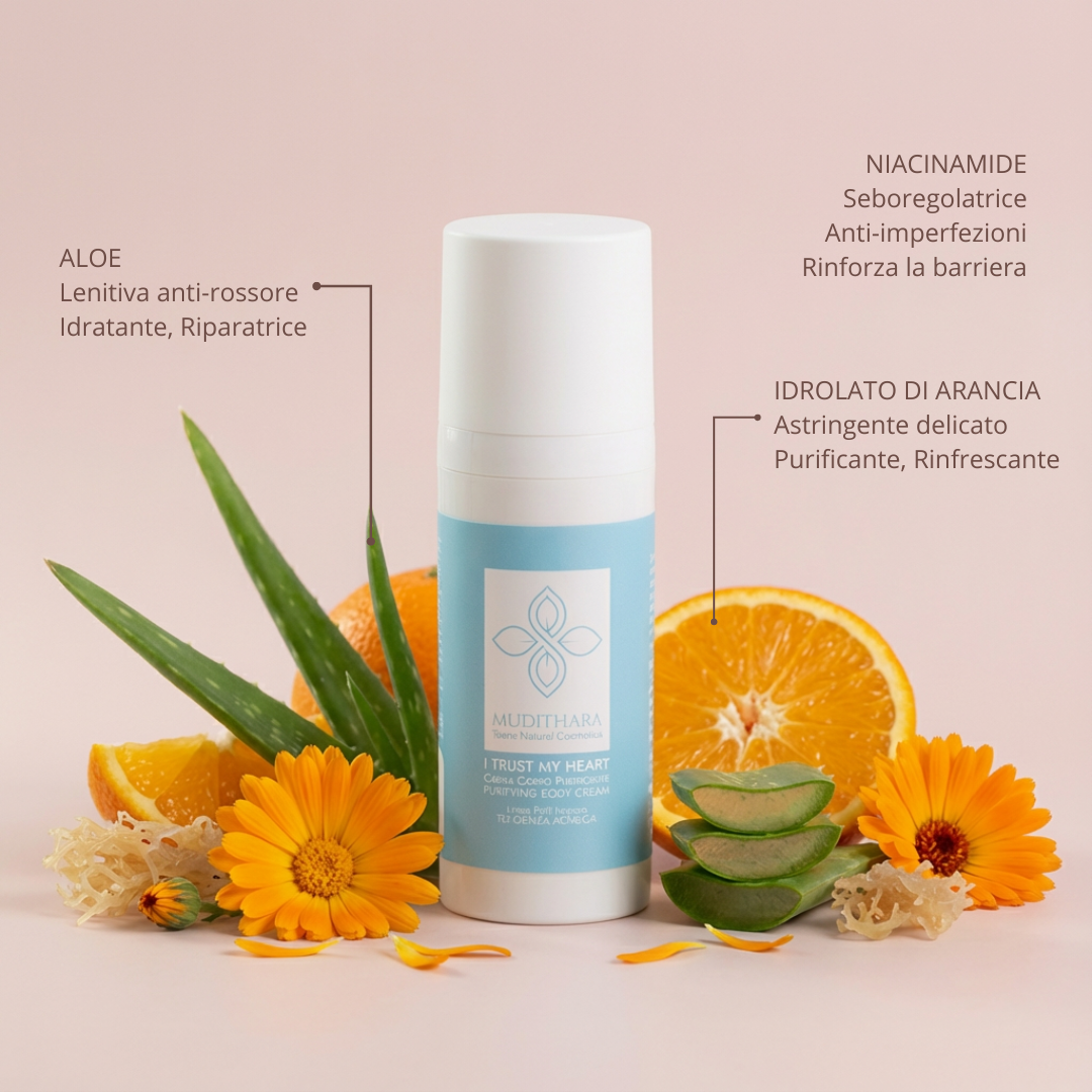 I TRUST MY HEART          Crema corpo purificante 50ml